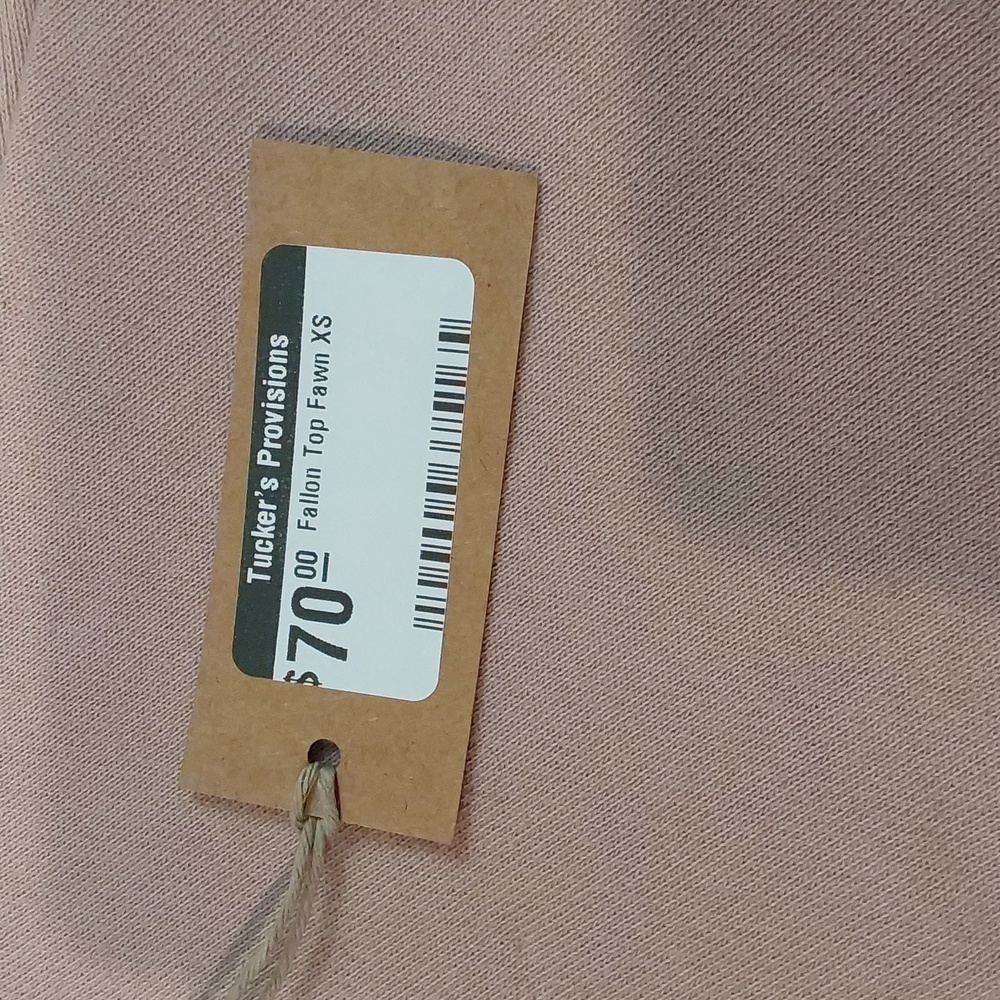 NWT Carve Designs Fallon Top Fawn Ballon 3/4 Sleeve Shirt Womens Size XS - Picture 6 of 12